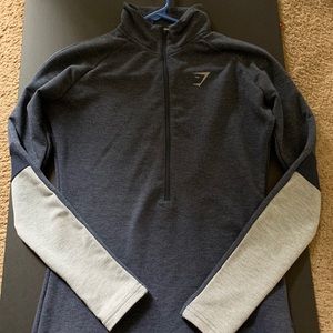 NWOT Gymshark Quarter/Half Zip Pullover Small